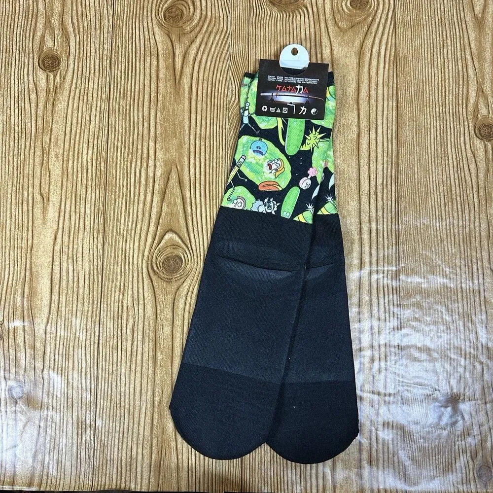 Rick And Morty Crew‎ Socks One Size Midcalf Unisex